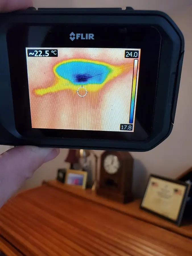 Thermal imaging inspection for water damage in Gurnee